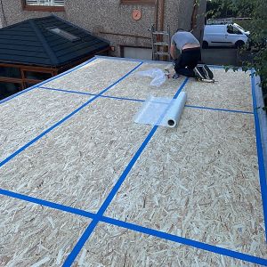 fibre glass roof