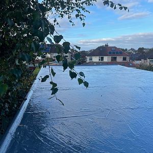 fibre glass roof