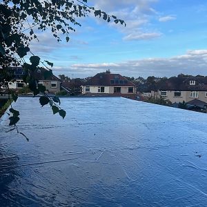 fibre glass roof