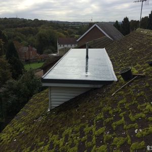 flat roof